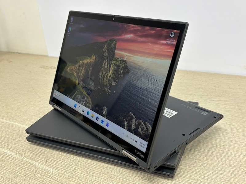 3x Lenovo ThinkPad X13 Yoga Gen 2 13″ i5-1145G7 16GB 256GB SSD W11P Laptop (Lot)