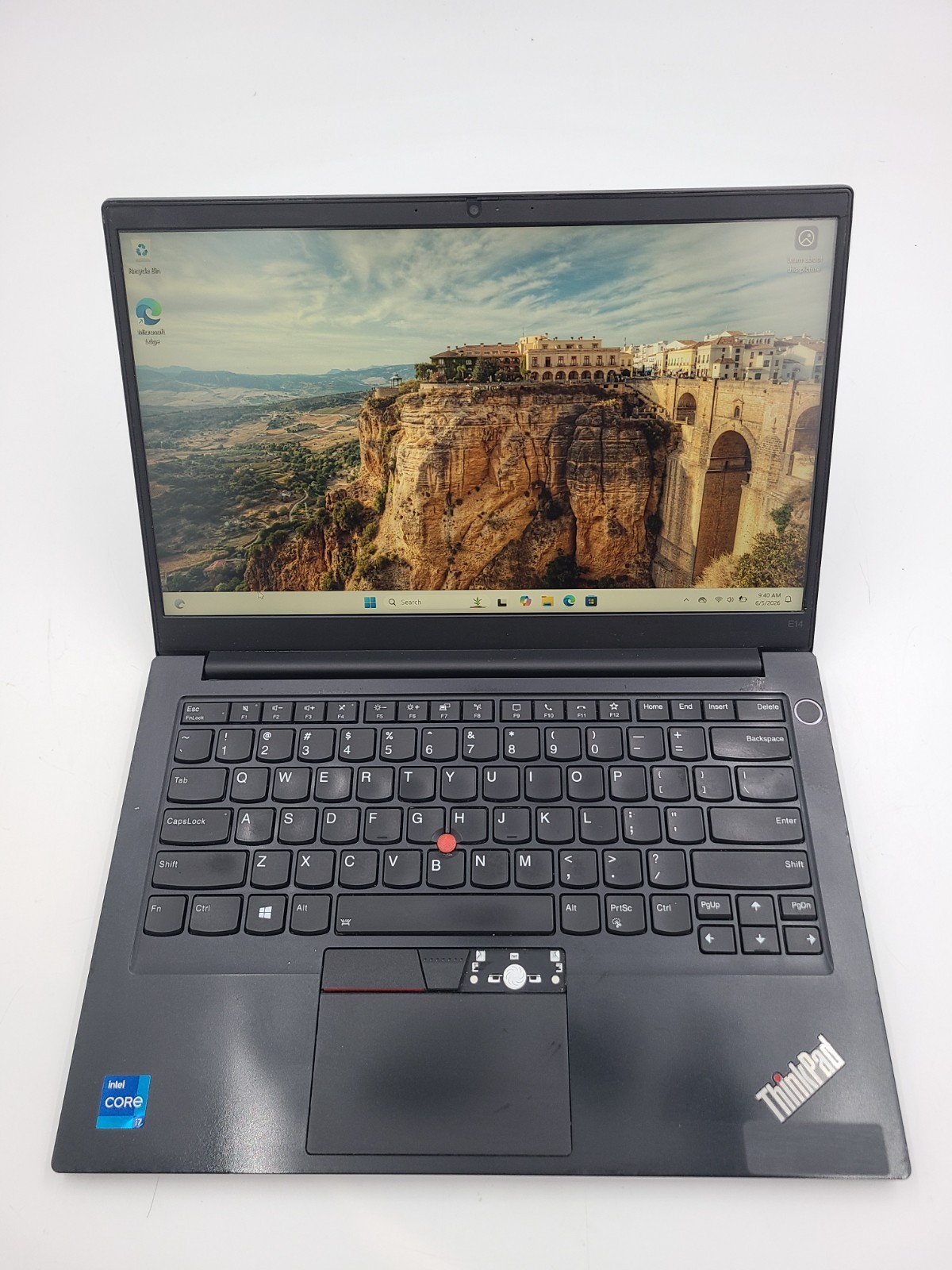 Lenovo ThinkPad E14 Gen 2 i7-1165G7 2.80GHz 16GB Ram 512GB SSD Win 11 Pro TOUCH