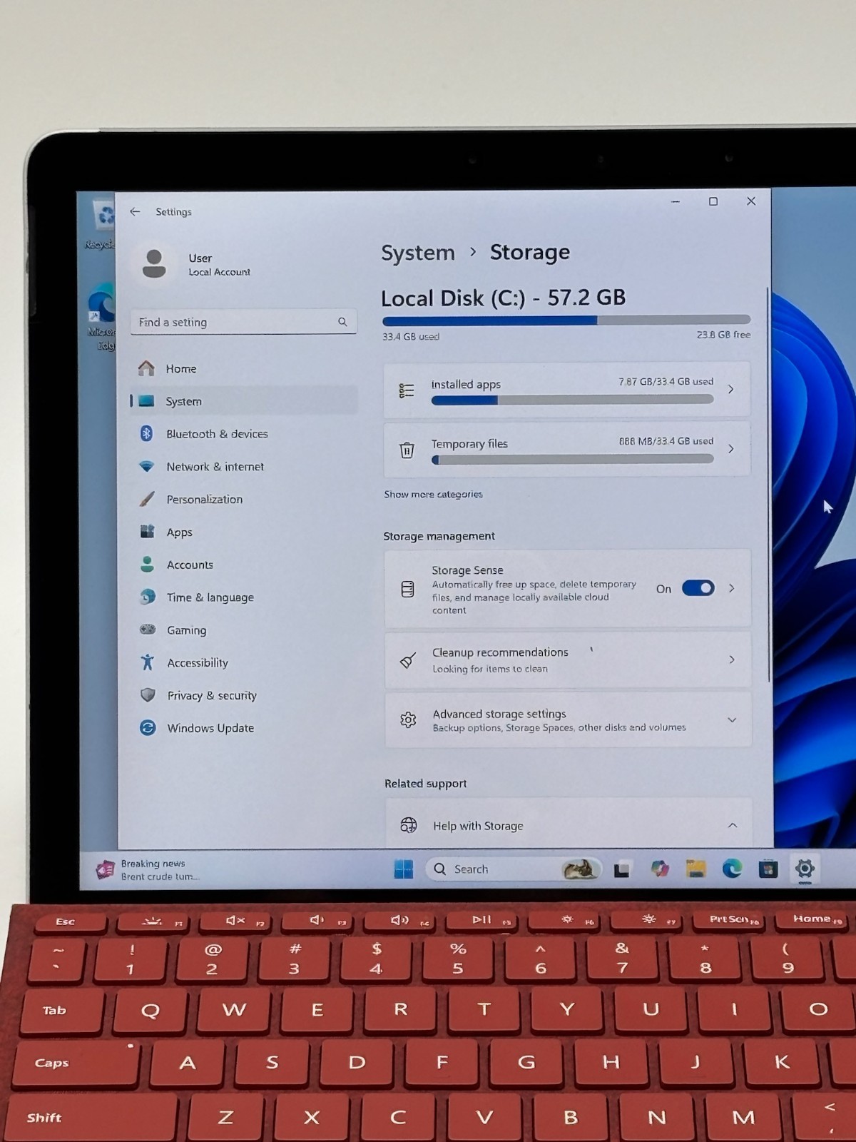 Microsoft Surface Go 2 10.5″ 64 GB SSD 4 GB RAM M3-8100Y Windows 11 Pro – READ