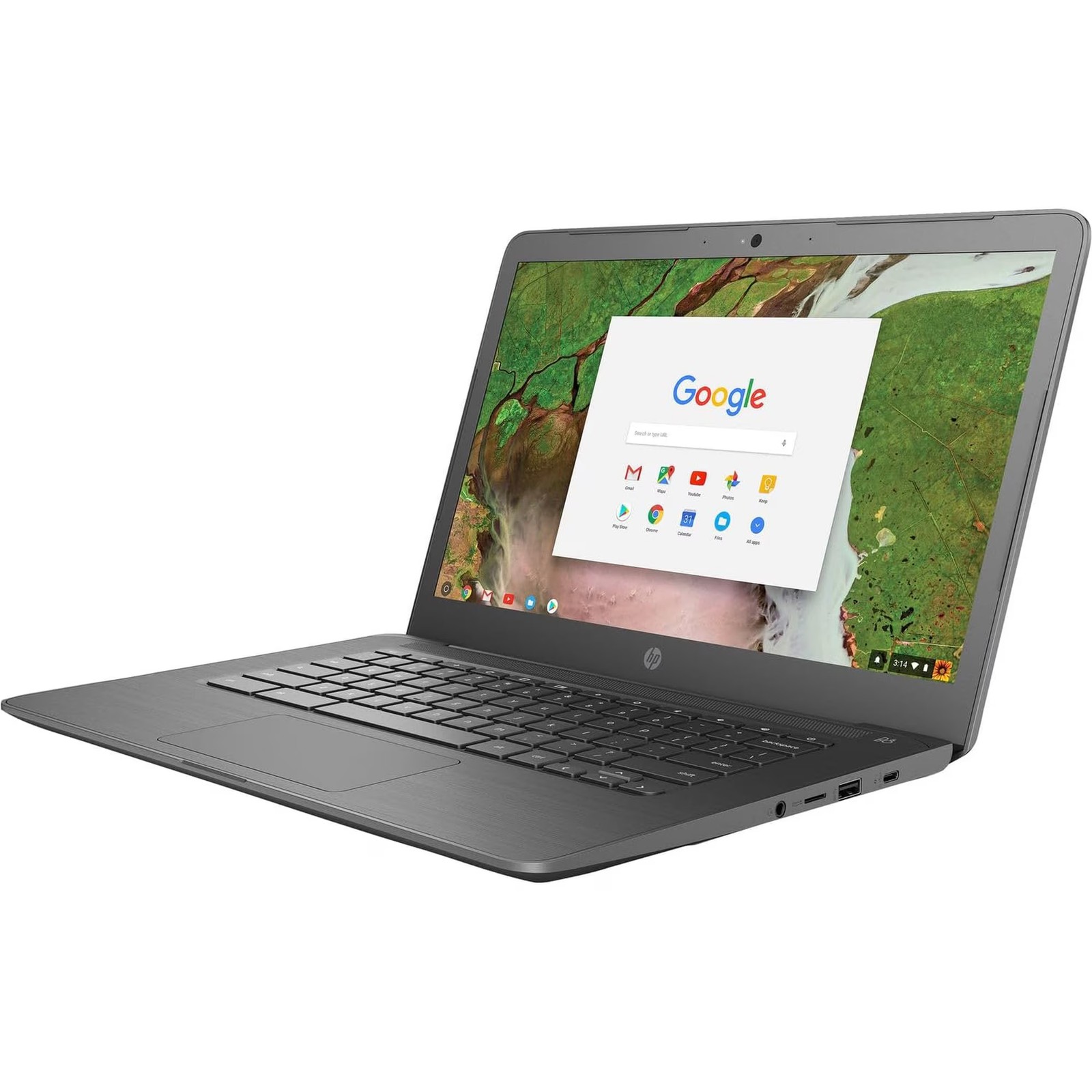 HP Chromebook 14 G5 14″ Intel Celeron N3350 1.1Ghz 4GB RAM 16GB SSD Grade C