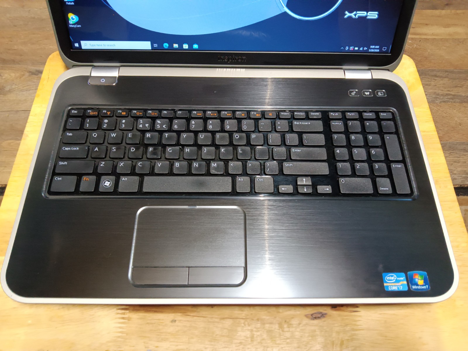 Dell Inspiron 5720/Core i7-3612Q 2.10ghz/8gb/128gbSSD/Windows 10 Pro/Web/BT/17.3
