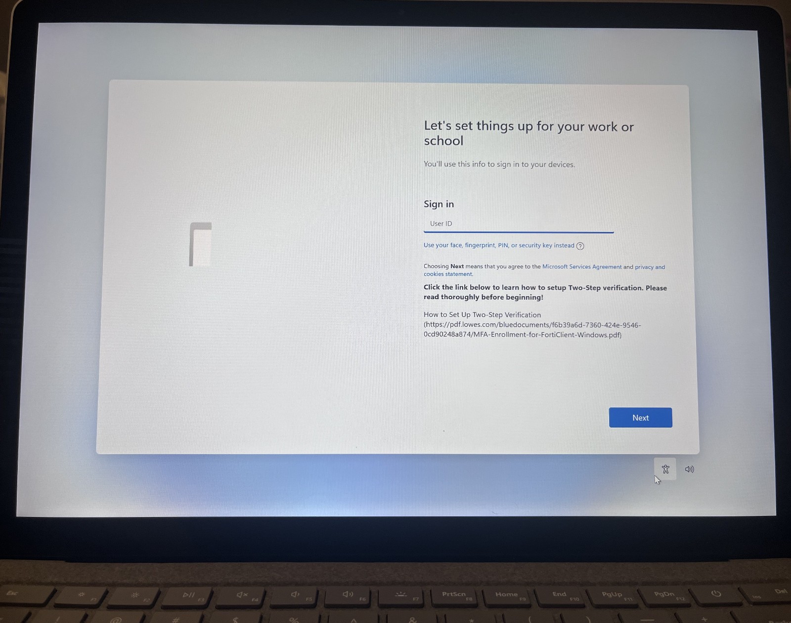 Microsoft Surface Laptop 1769 256GB SSD 8GB RAM i5-7300U – B- GRADE! READ DESC!