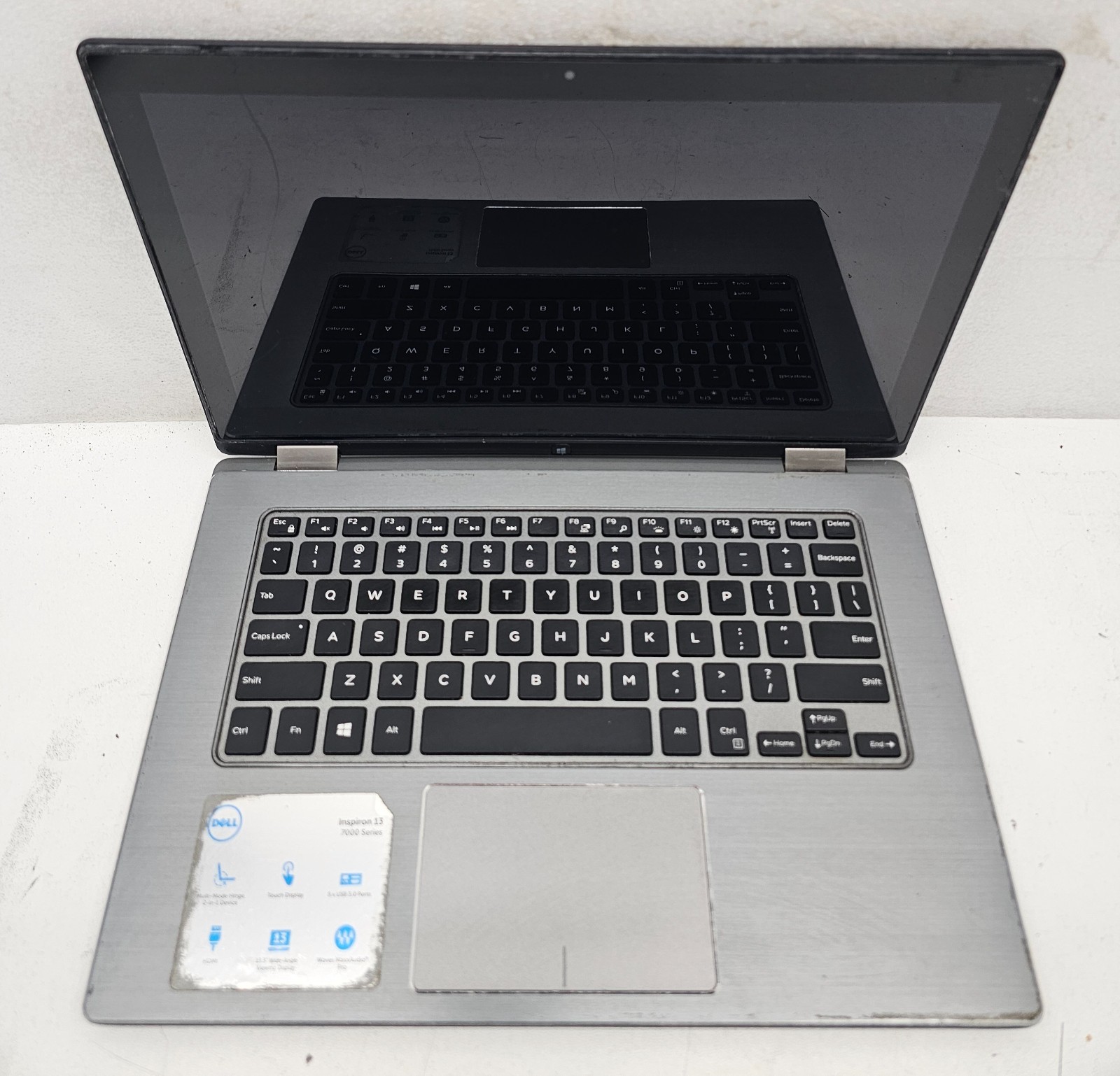 DELL INSPIRON 13 7000 SERIES Laptop Intel Core NO RAM/HD/OS/POWER (FL)
