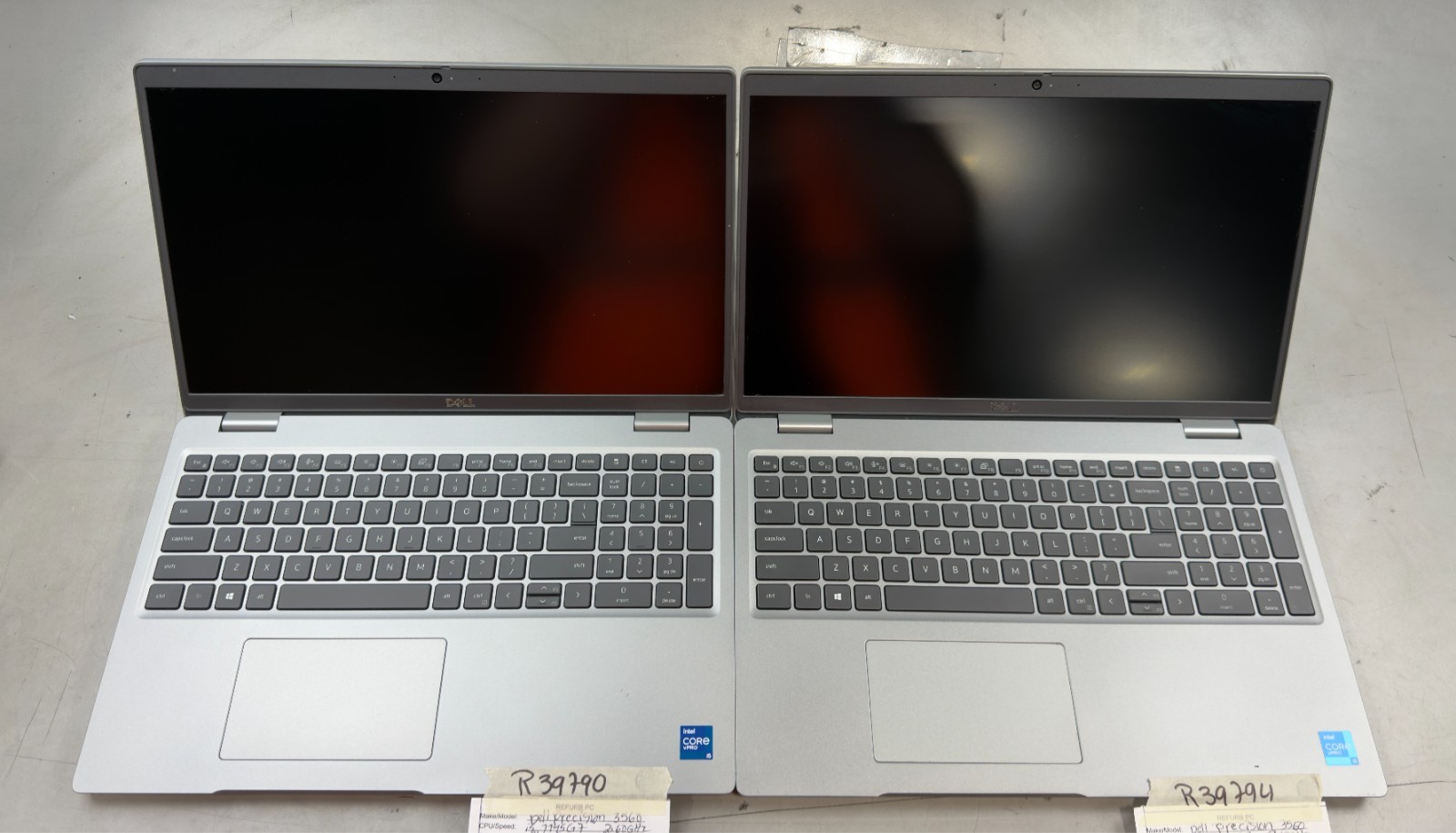 (Lot of 3) Dell Precision 3560 i5-1145G7 / 8GB RAM / Quadro T500 /NO SSD -RL6028