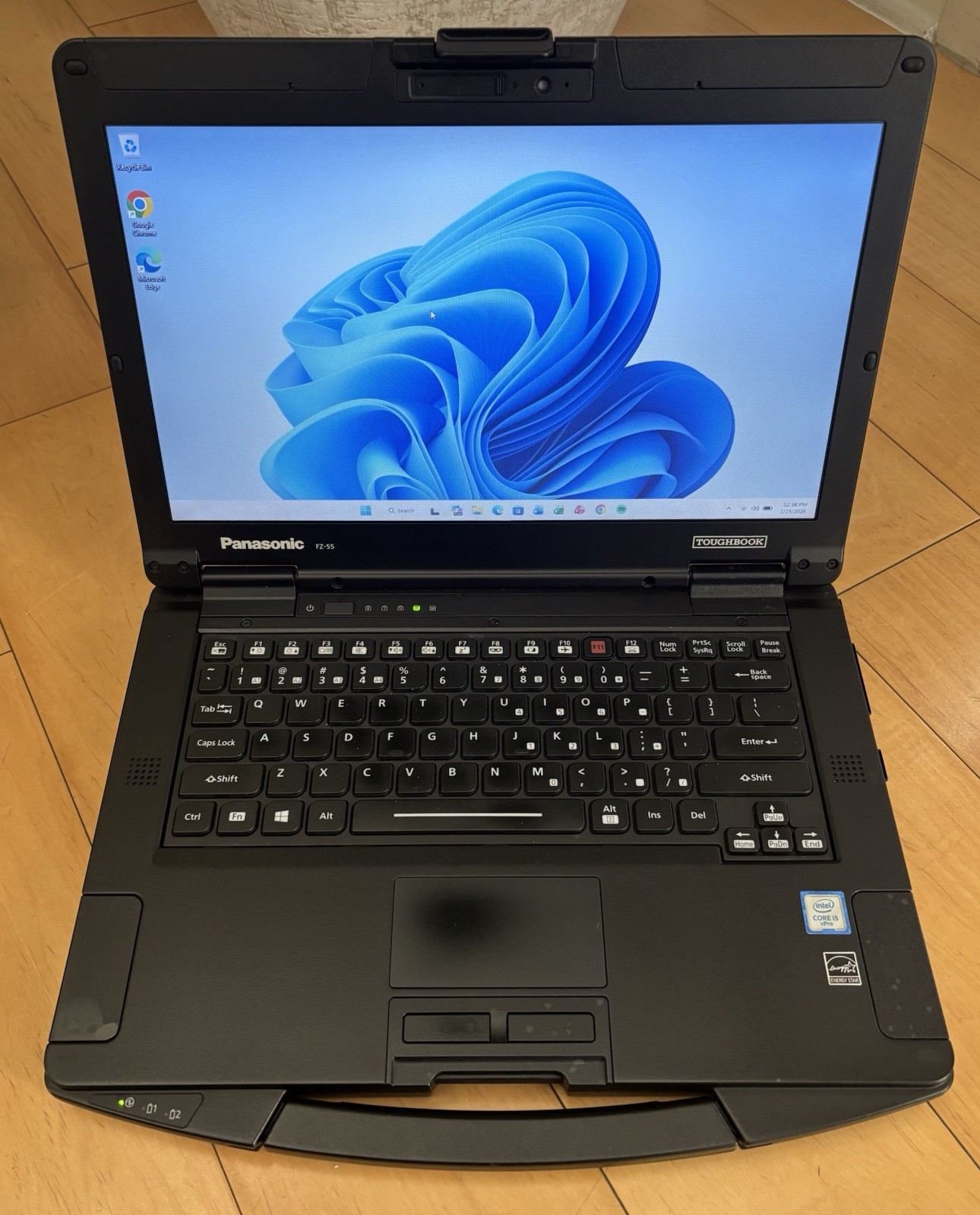 PANASONIC FZ-55 Toughbook Laptop i5 8365U 16GB 1TB 1.60GHz Win 11 N/T