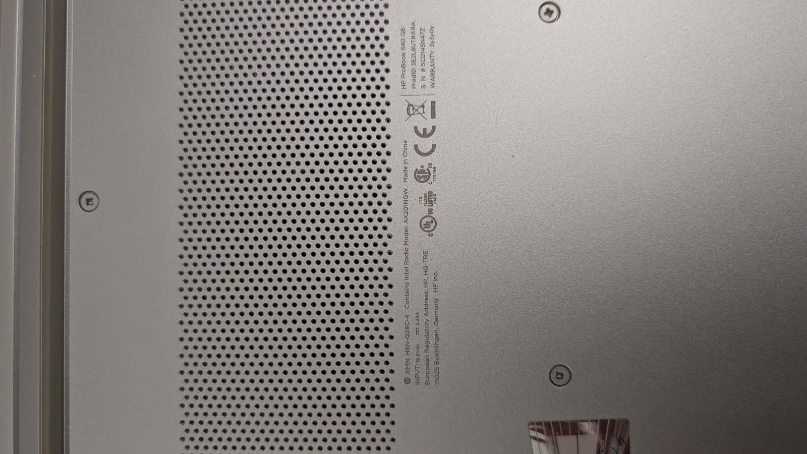 HP ProBook 640 G8 – i5 11th Gen / 16GB RAM / 256GB SSD / Win 11 Pro