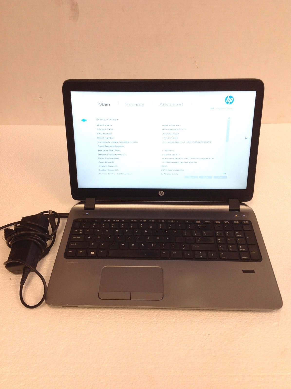 HP ProBook 455 G2 AMD A6 PRO-7050B 2.20GHz 15.6″ Laptop w/ 4GB RAM,DVDRW, No HD