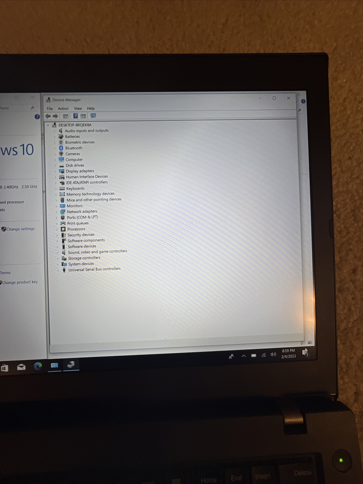 THinkpad T460 14″ FHD touch screen,i5-6300U,16GB/480GB SSD,Win 10. Ready to Use