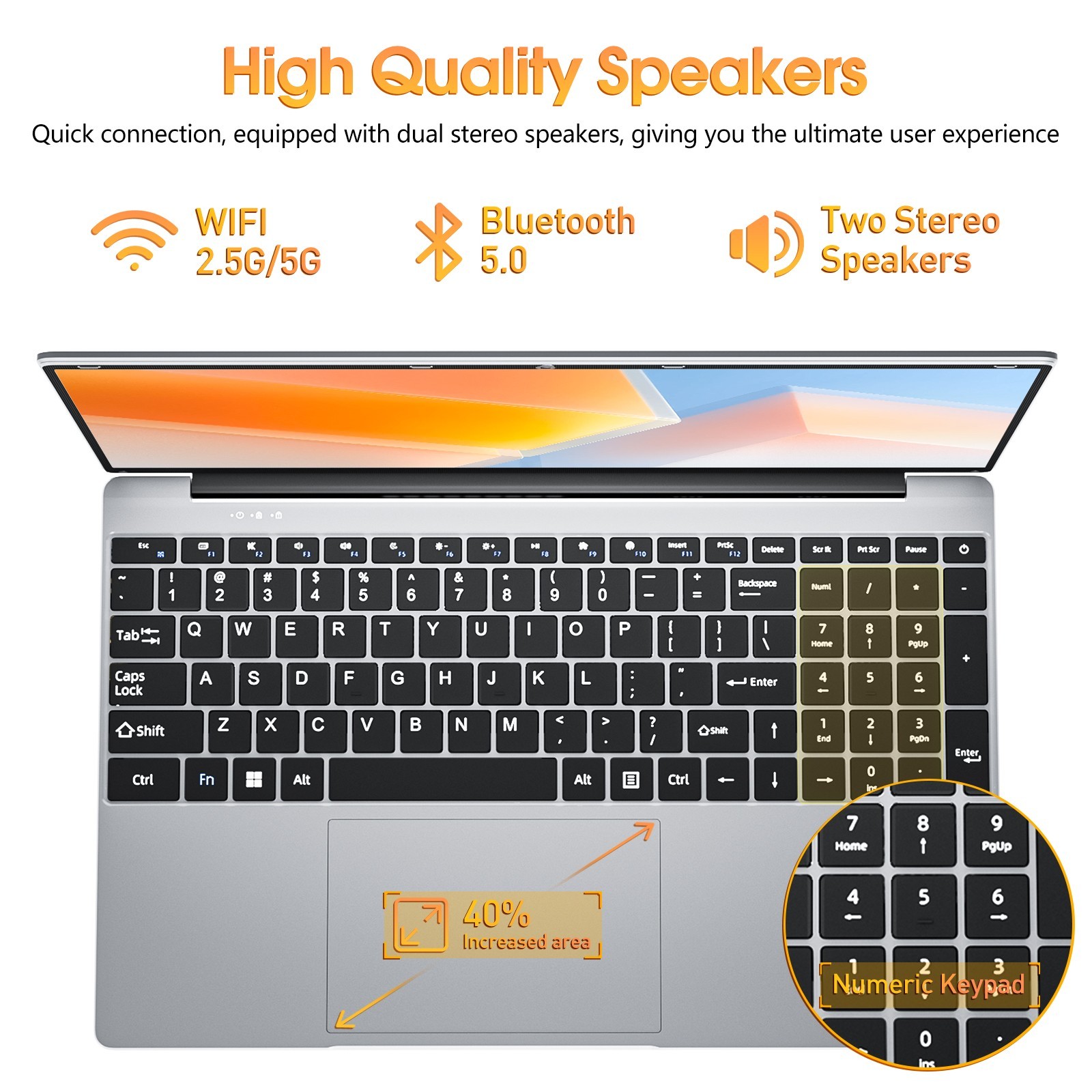 2026 SGIN NEW Portable Laptop 15.6″ Intel Celeron 4GB RAM 128GB SSD Windows 11