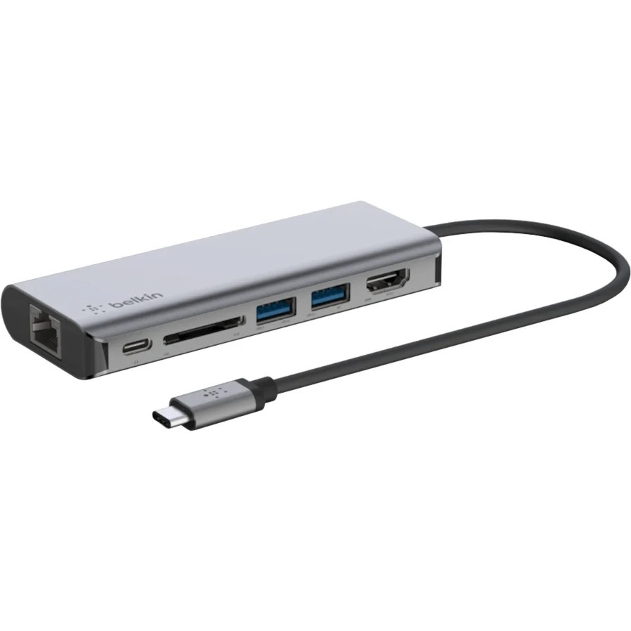 Belkin Connect Meerpoorts 6-in-1 USB-C Hub