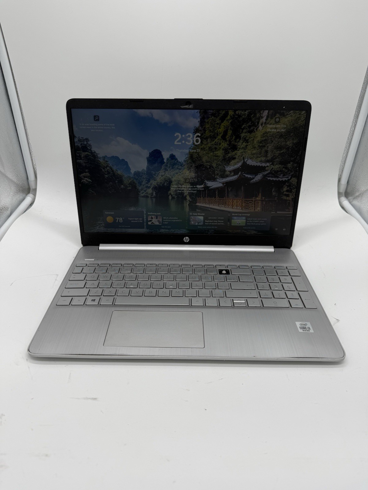 HP 15-DY1003ca 15-inch Core i3 10th Gen 8GB RAM 500gb SSD Silver Laptop Read Des