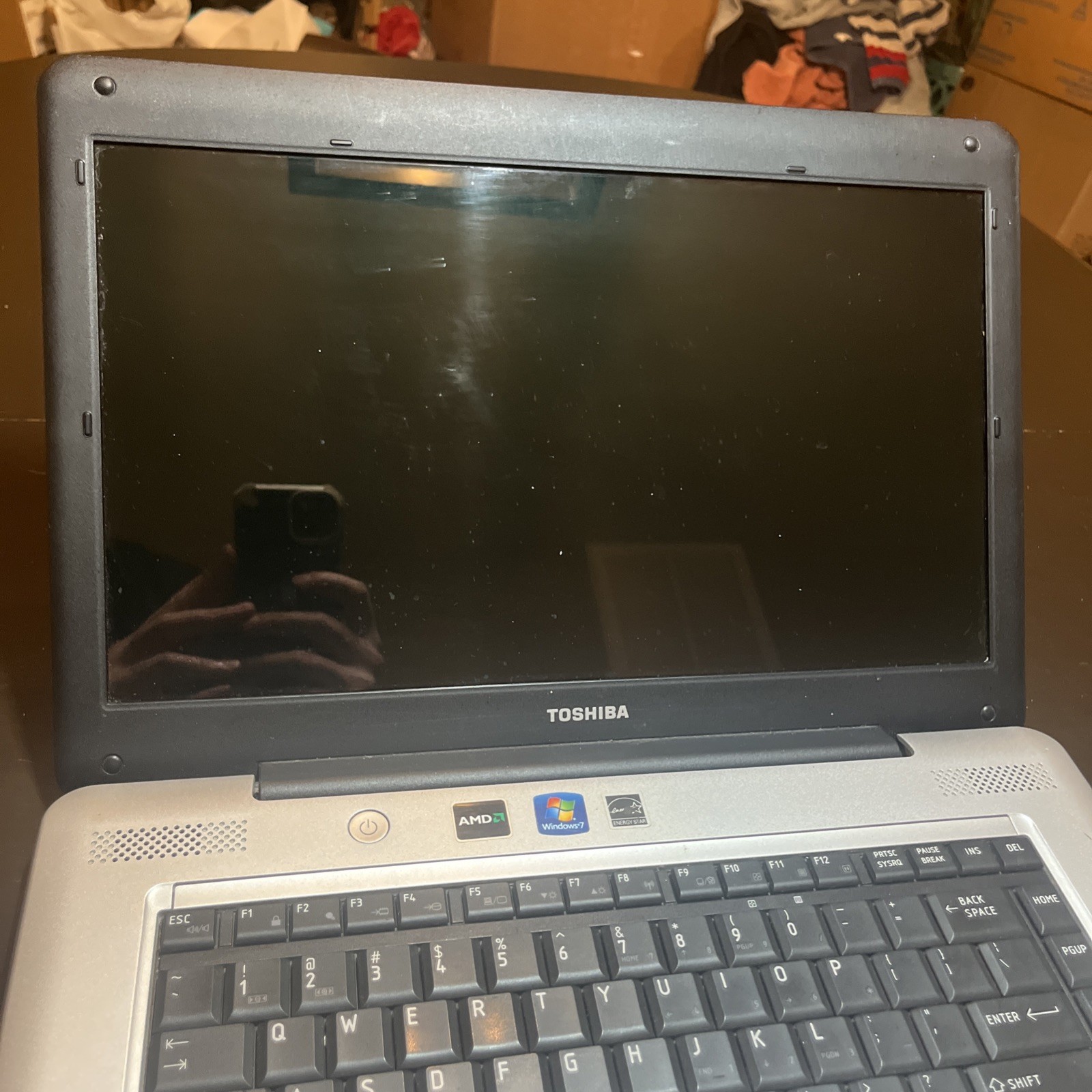Toshiba Satellite Labtop L455D-S5976 250 GB HDD Widescreen For Parts Only As Is