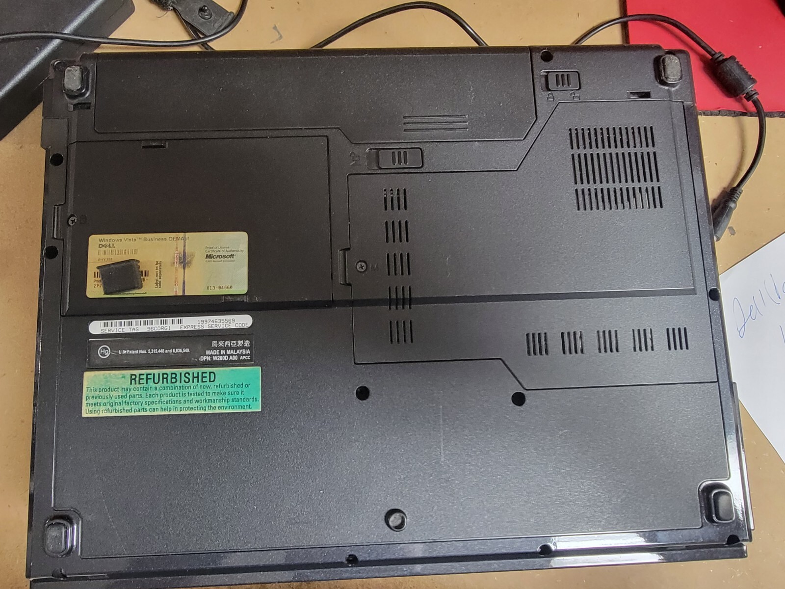DELL VOSTRO 1310 CORE 2 DUO 2GB 80GB HDD WINDOWS XP PROFESSIONAL
