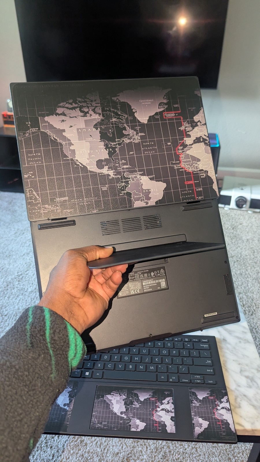 14″ Asus ZenBook Duo Ux8406ma, Ultra 7 155H, 16GB, 1TB SSD, Touch, Dual Screens!