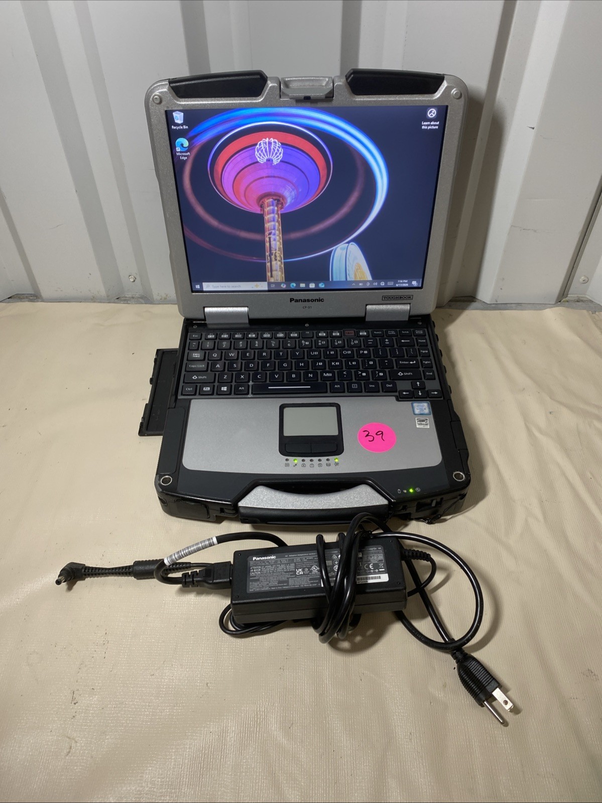 Panasonic Toughbook CF-31 MK6 16G 512G LTE GPS DVD Ham Radio Laptop +Charger CRK