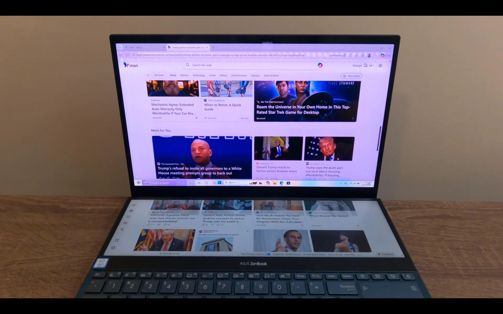 ASUS ZenBook Pro Duo UX581GV i9 RTX2060 32GB 1TB SSD 4K OLED | NEW Battery | Box