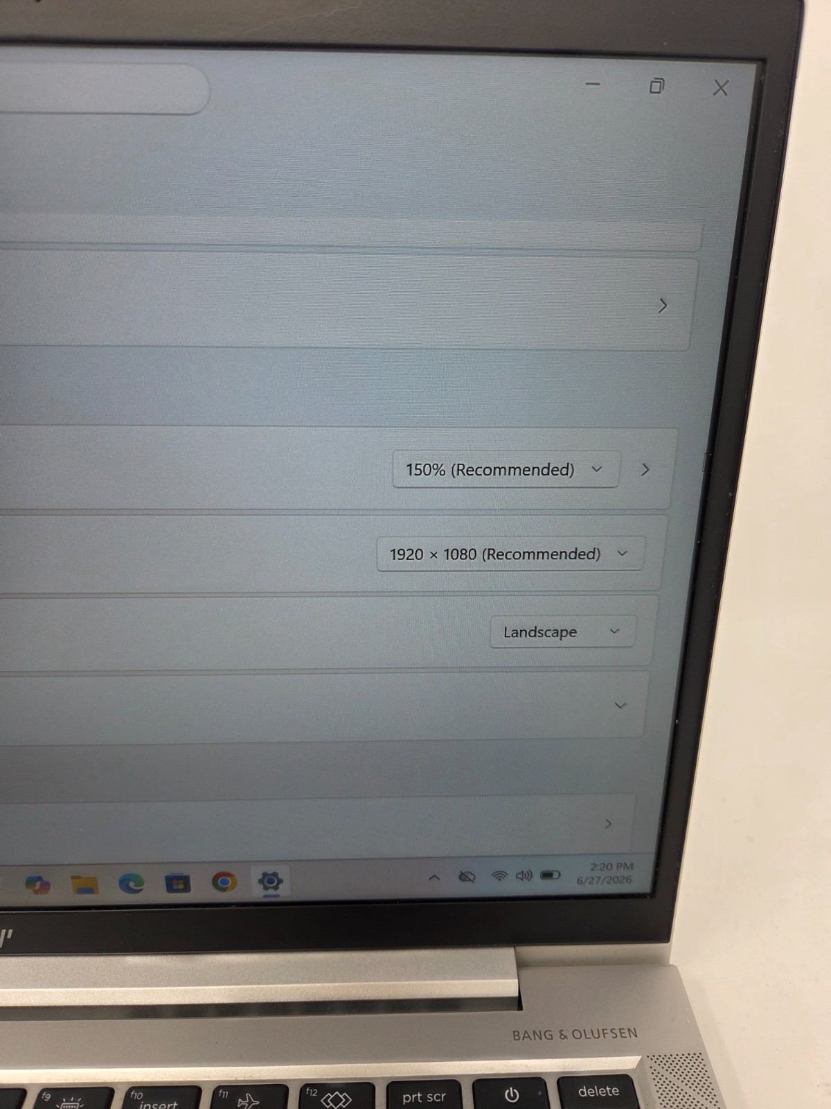 HP ELITEBOOK 840 G7 i5-10310U 1.70GHZ 16GB–256GB SSD WIN 11 PRO