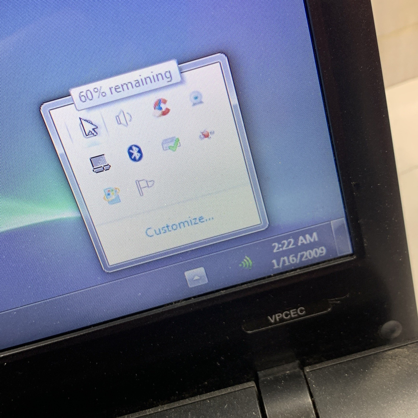 Sony VAIO 17” E Series Pentium P6100 4GB RAM 300GB HDD Blu-ray Win7 PCG-91111L