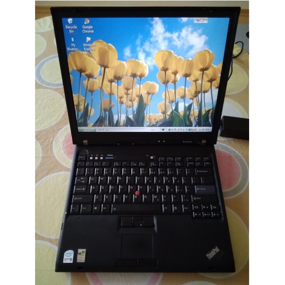 IBM Lenovo Thinkpad R60 Laptop Fresh Install XP Pro Office2010 3GB GdBatWkGr8 2