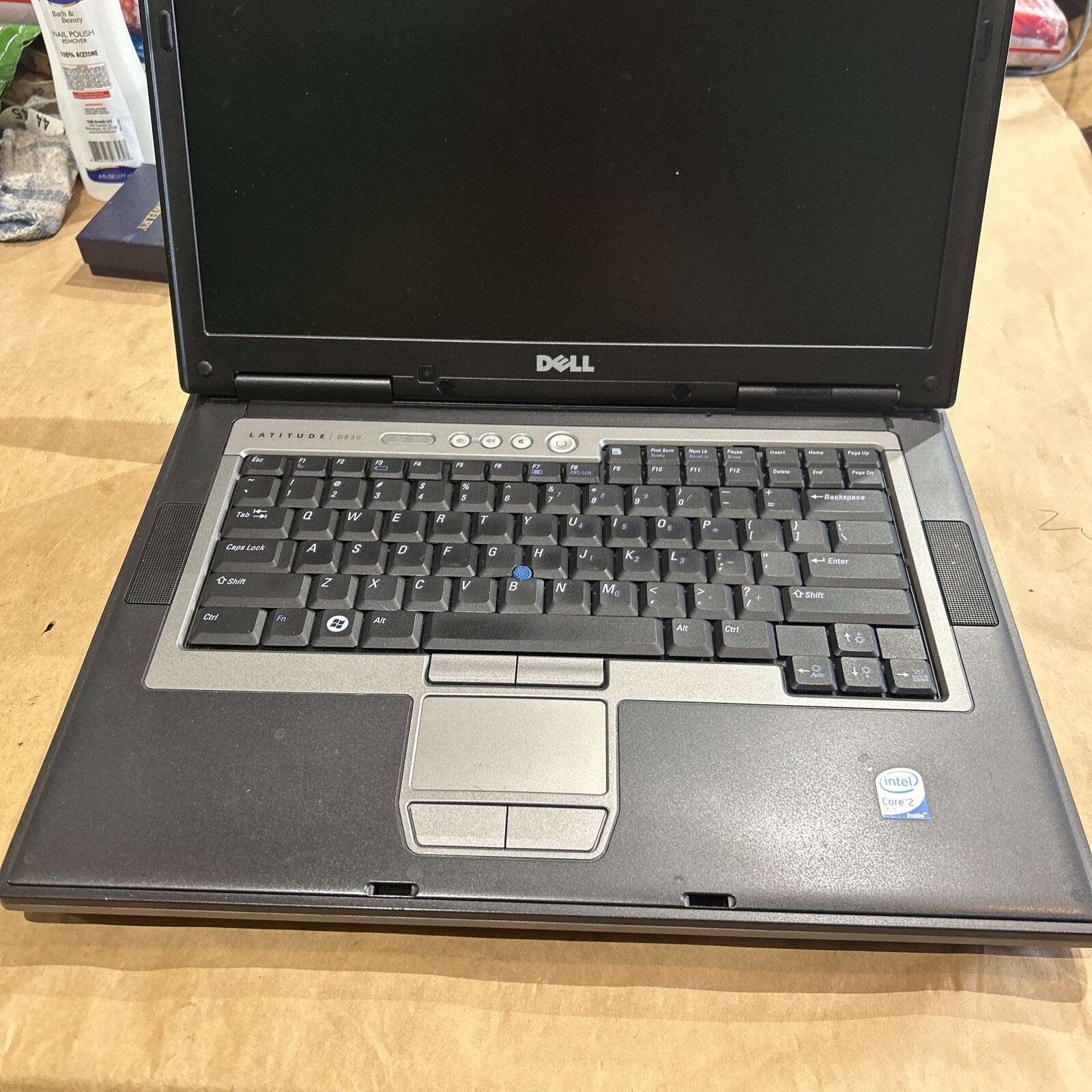 Dell Latitude D830 Laptop – Intel Core 2 Duo, 1GB RAM Parts Only Untested