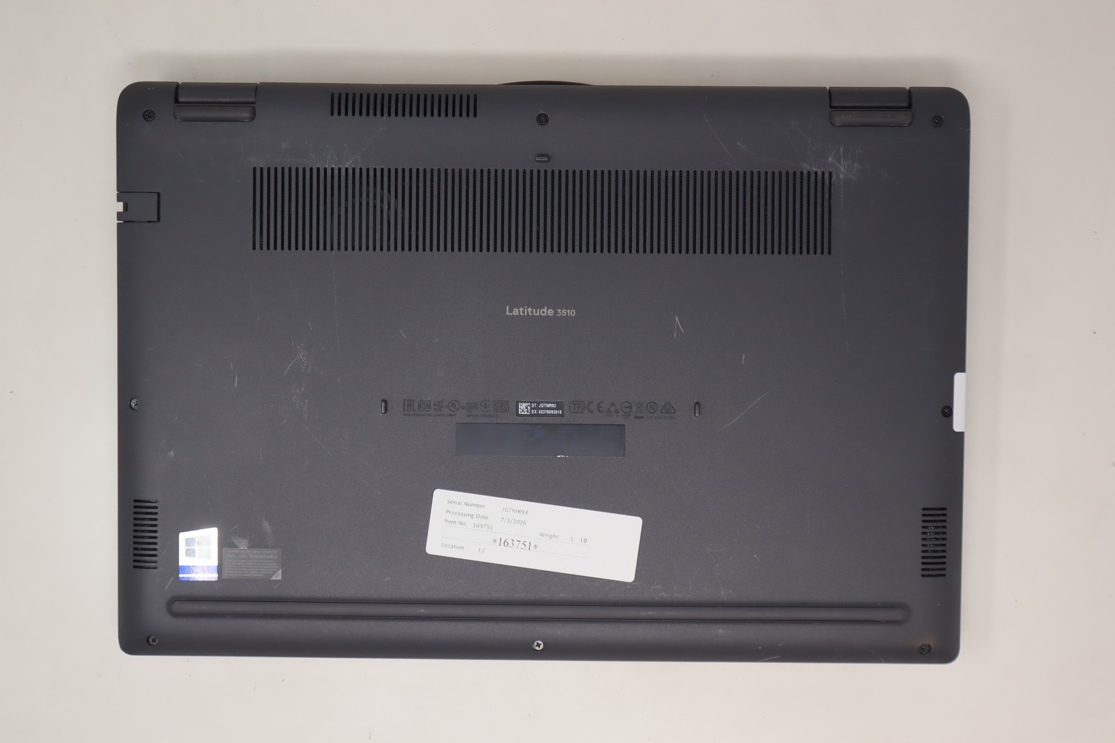 Dell Latitude 3510 Laptop Intel Core i5-10th Gen 8GB RAM 512GB NVMe Win 11 Pro