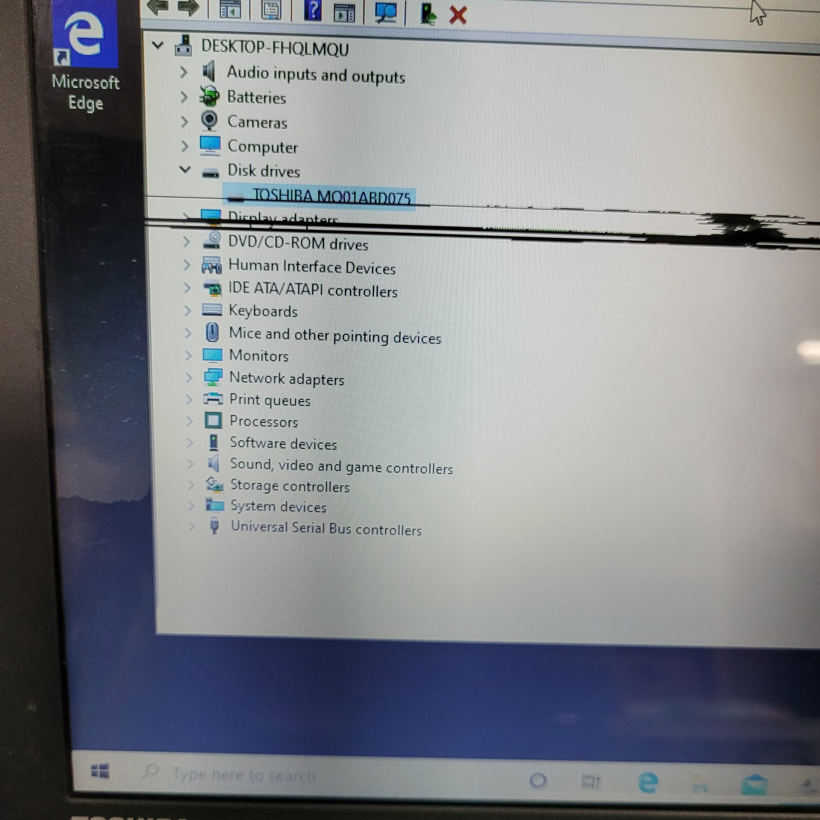 Toshiba Satellite C55-A5100 Intel i3 -3120M@2.50 GHz / 6GB RAM/ 750 GB HD Win 10