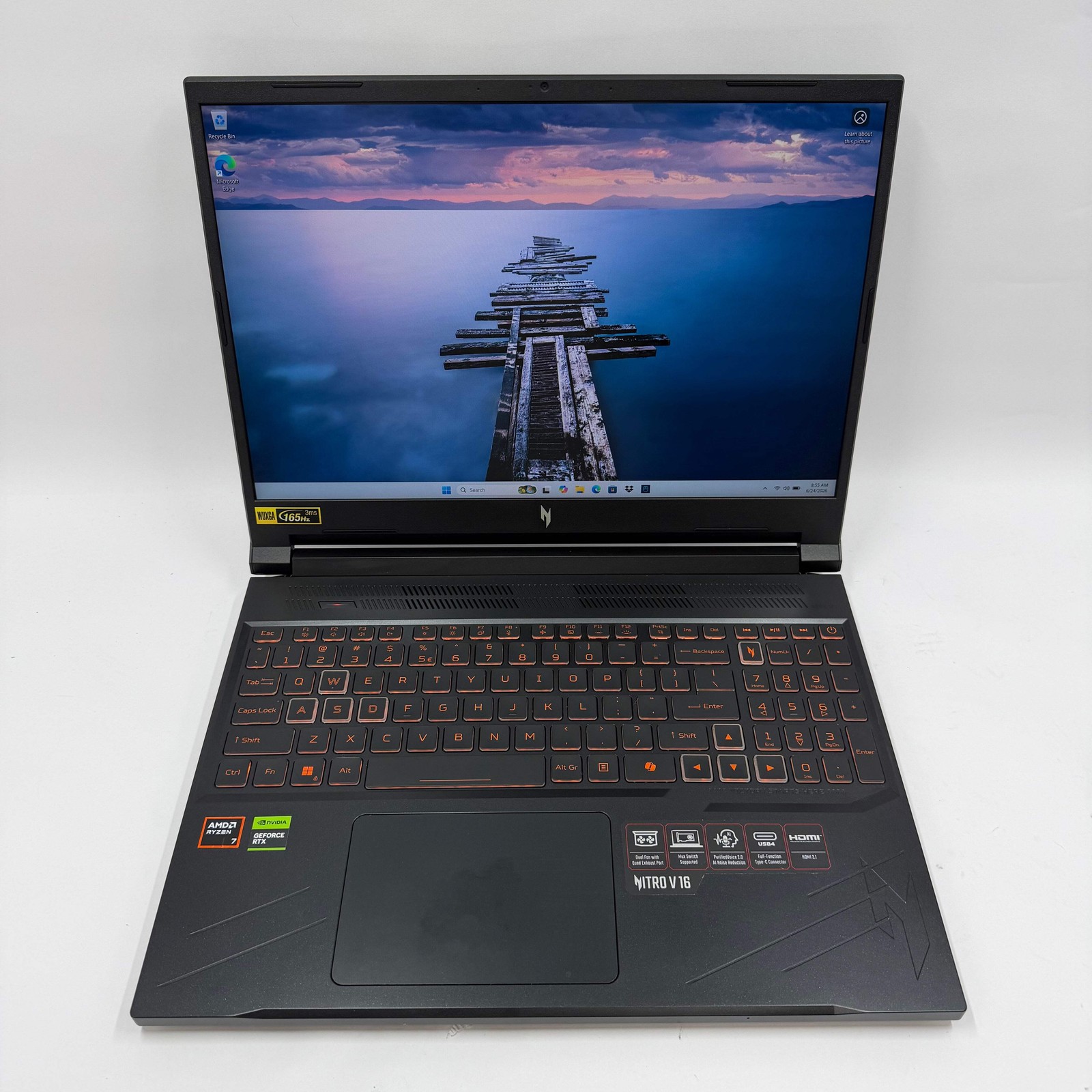 Acer Nitro V 16 ANV16-41 16″ Ryzen 7 8845HS 32GB RAM 1TB SSD GeForce RTX 4060