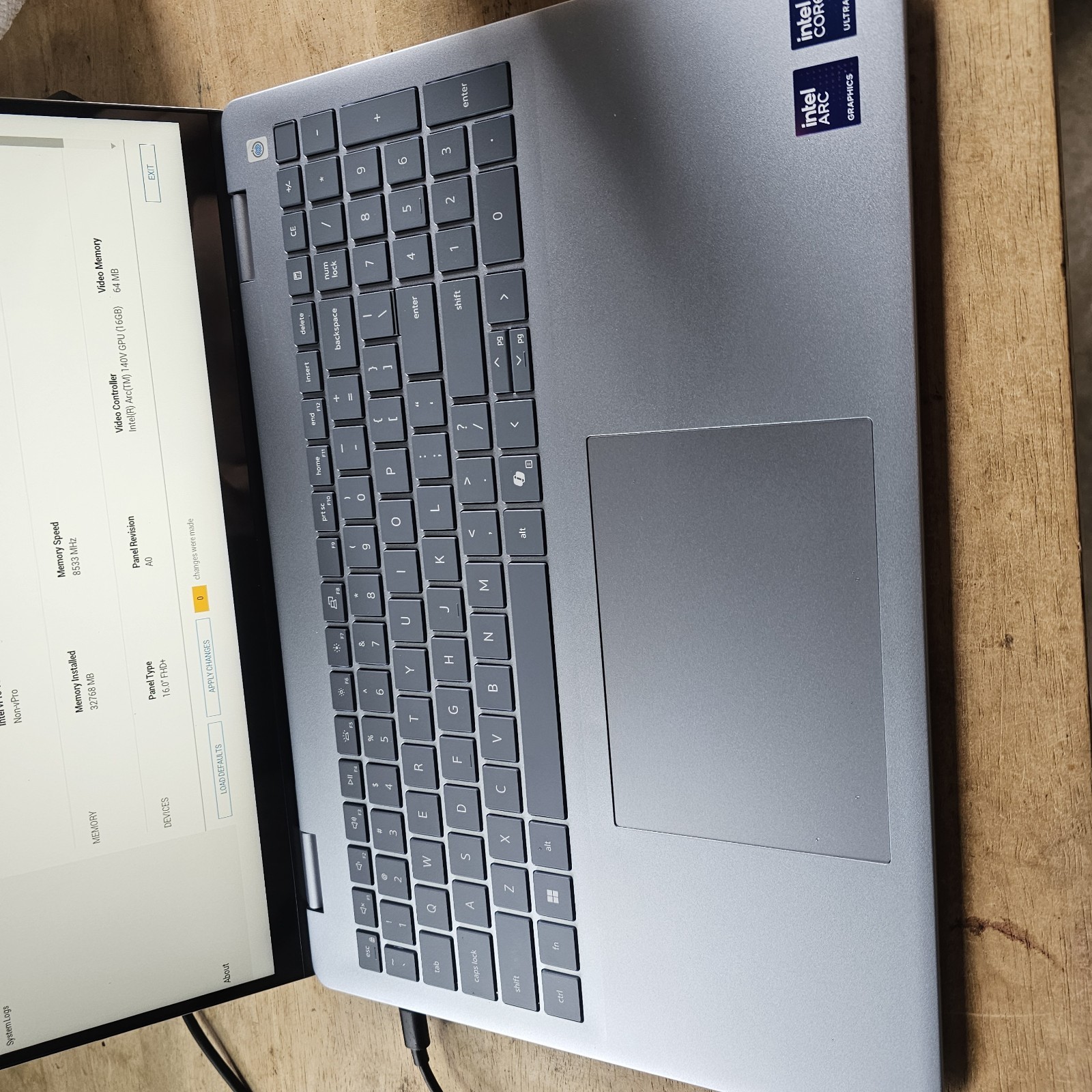 Dell 16 Plus DB16250 16 Silver FHD 3.3 GHz Ultra 9 288V 32GB 1TB SSD A