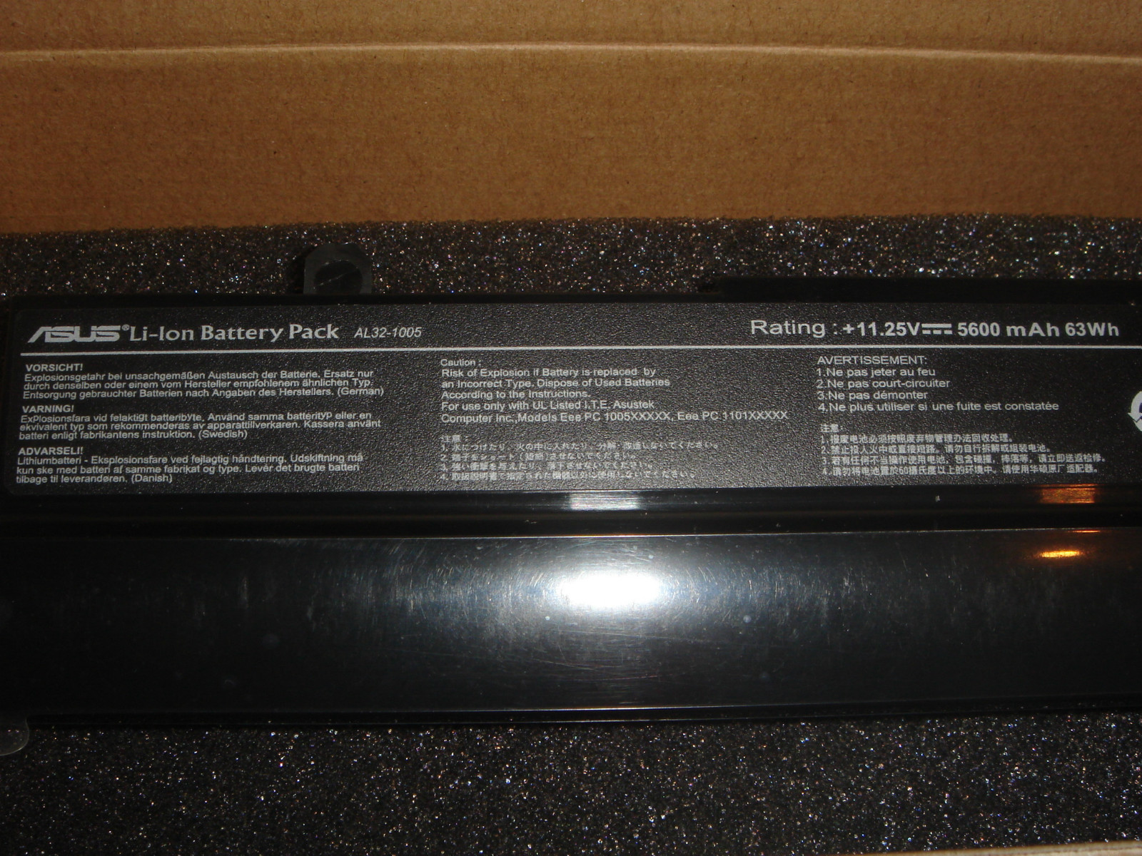 Genuine ASUS AL32-1005 AL31-1005 eeePC 1005 1005HA GENUINE Battery New