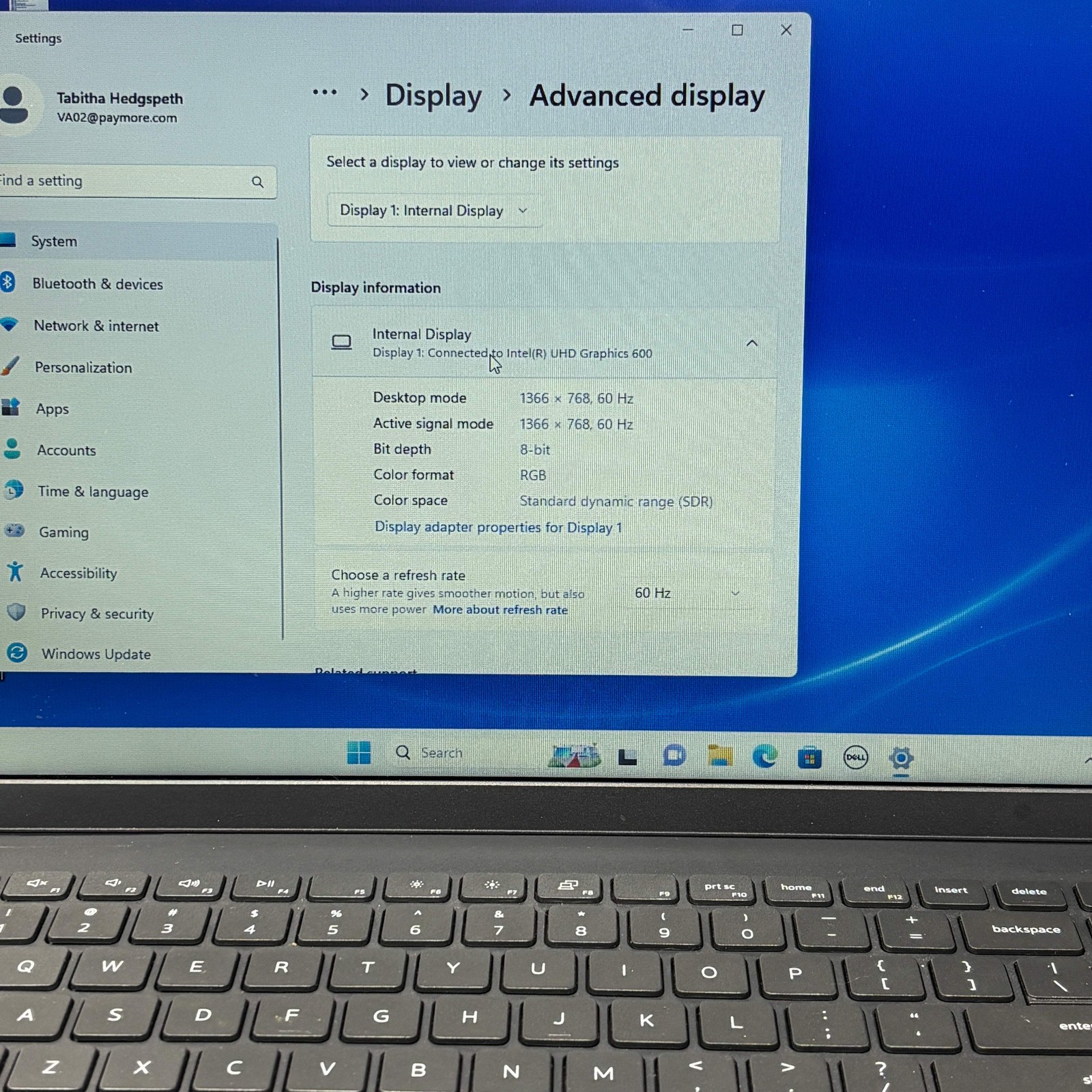 Dell Inspiron 15 15.6″ Celeron N4020 1.10Ghz 4GB RAM 128GB SSD