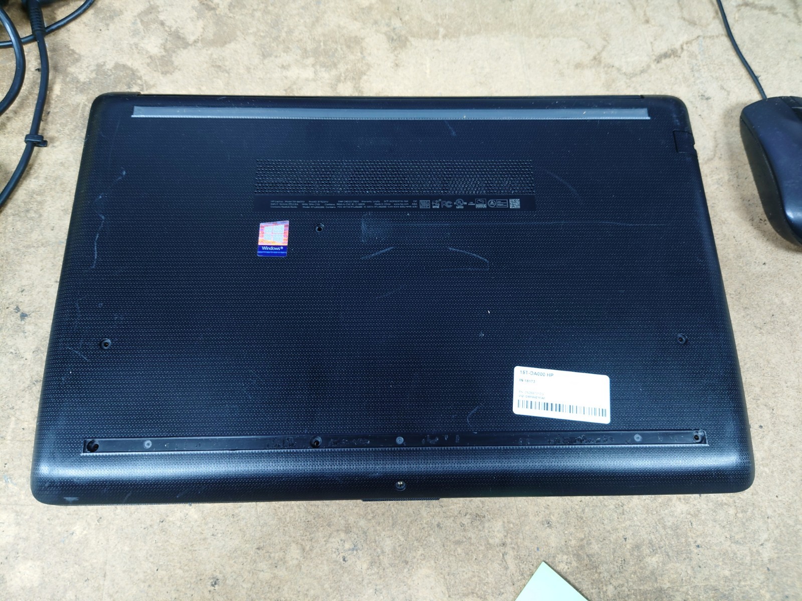 HP NoteBook 15t-da000 15.6″ HD i7-8550U 4GB RAM No OS/SSD