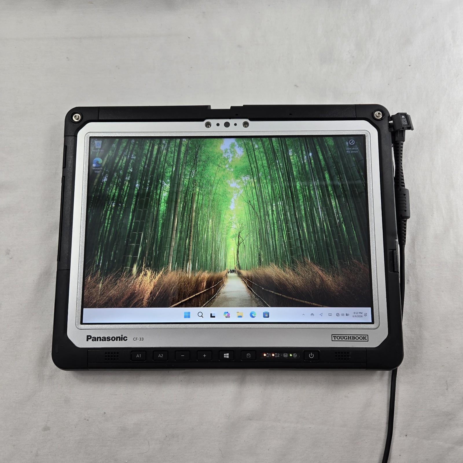 Panasonic Toughbook CF-33 i5-7300U 2.6GHz 256GB SSD 8GB Ram 4G – GPS — Grade B