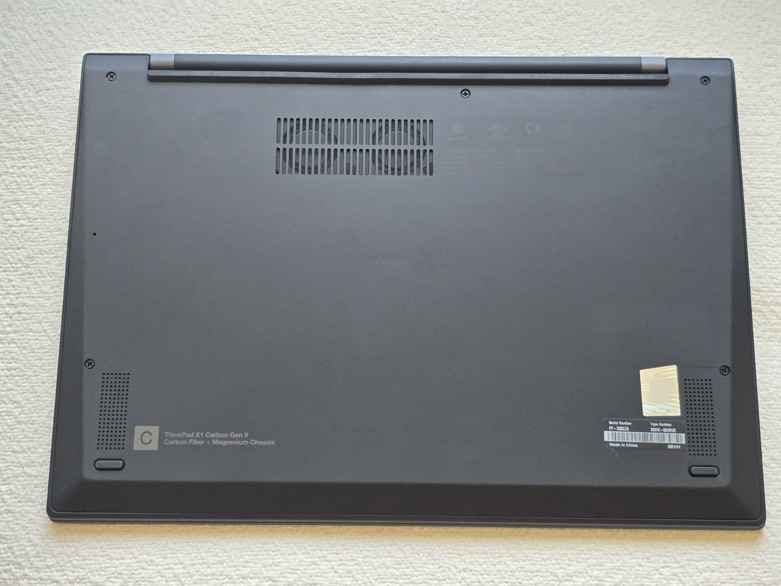 Lenovo ThinkPad X1 Carbon GEN 9 i7-1185G7 3.0GHz 16GB 512GB M2 NVME WIN11P TOUCH