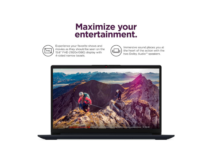 Lenovo IdeaPad 1 15.6″ FHD Ryzen 5 7520U 8GB 256GB SSD Laptop Used