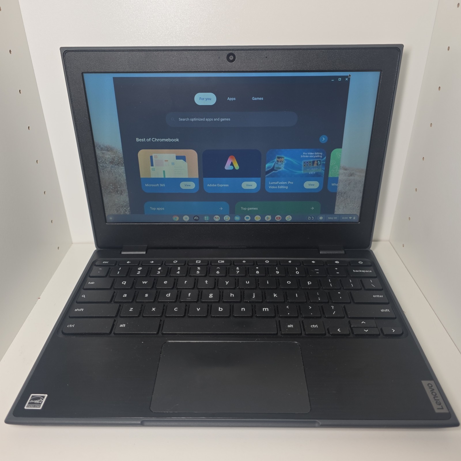 Lenovo 100e Chromebook 2nd Gen MTK 11.6″ Chrome OS Black MediaTek w/ Charger