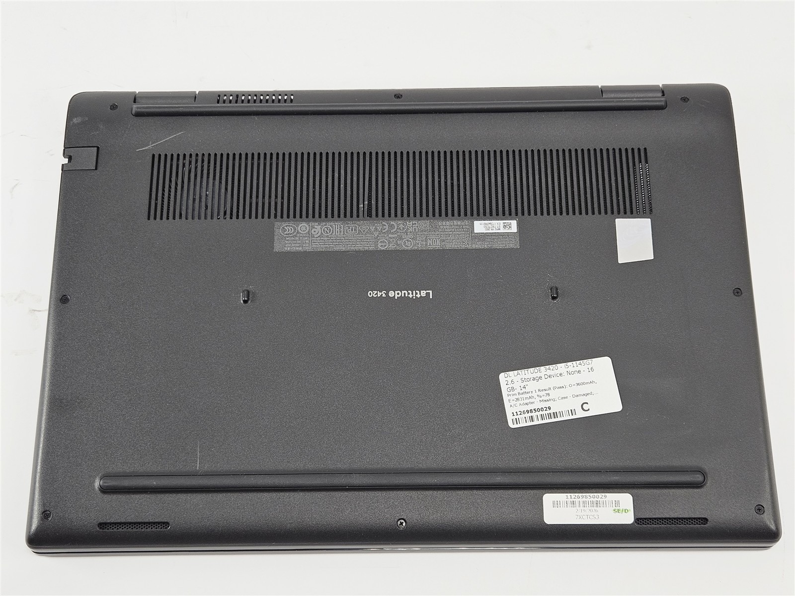 Dell 14″ Latitude 3420 P144G Intel Core i5-1145G7 16GB No Storage Notebook No OS