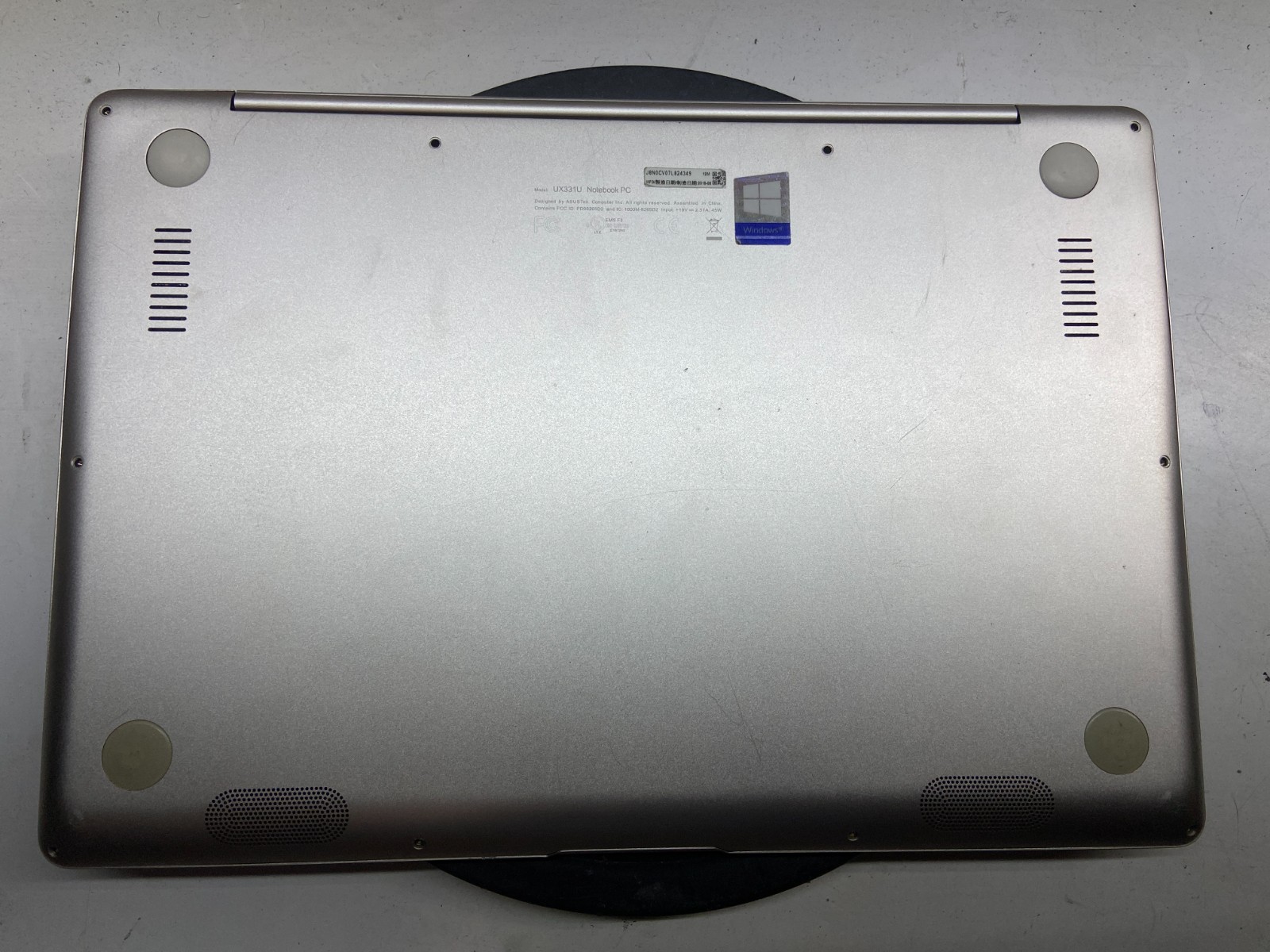 Asus Zenbook UX331U Intel Core i5-8250u 1.6GHz 8GB NO HDD
