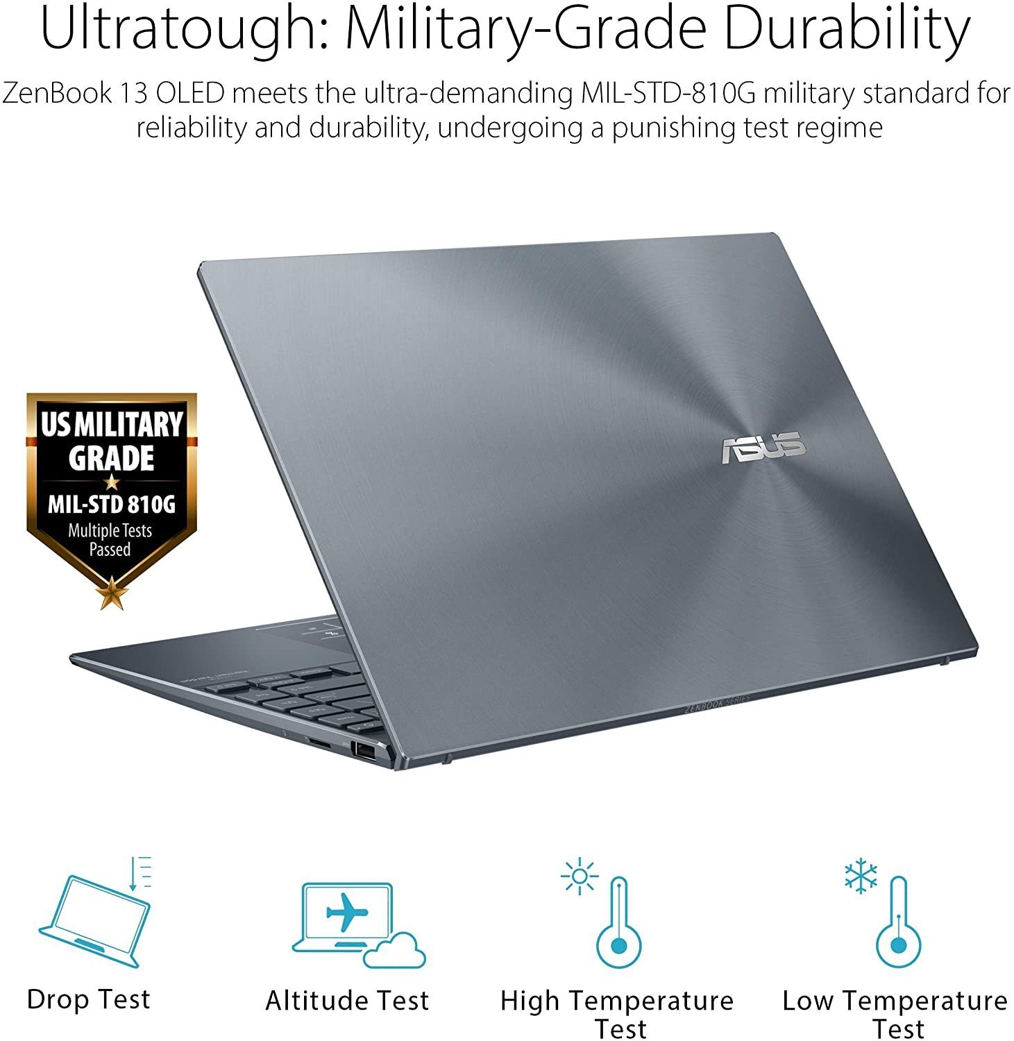 ASUS ZenBook 13 Ultra-Slim Laptop 13.3” OLED FHD NanoEdge Bezel Display Intel