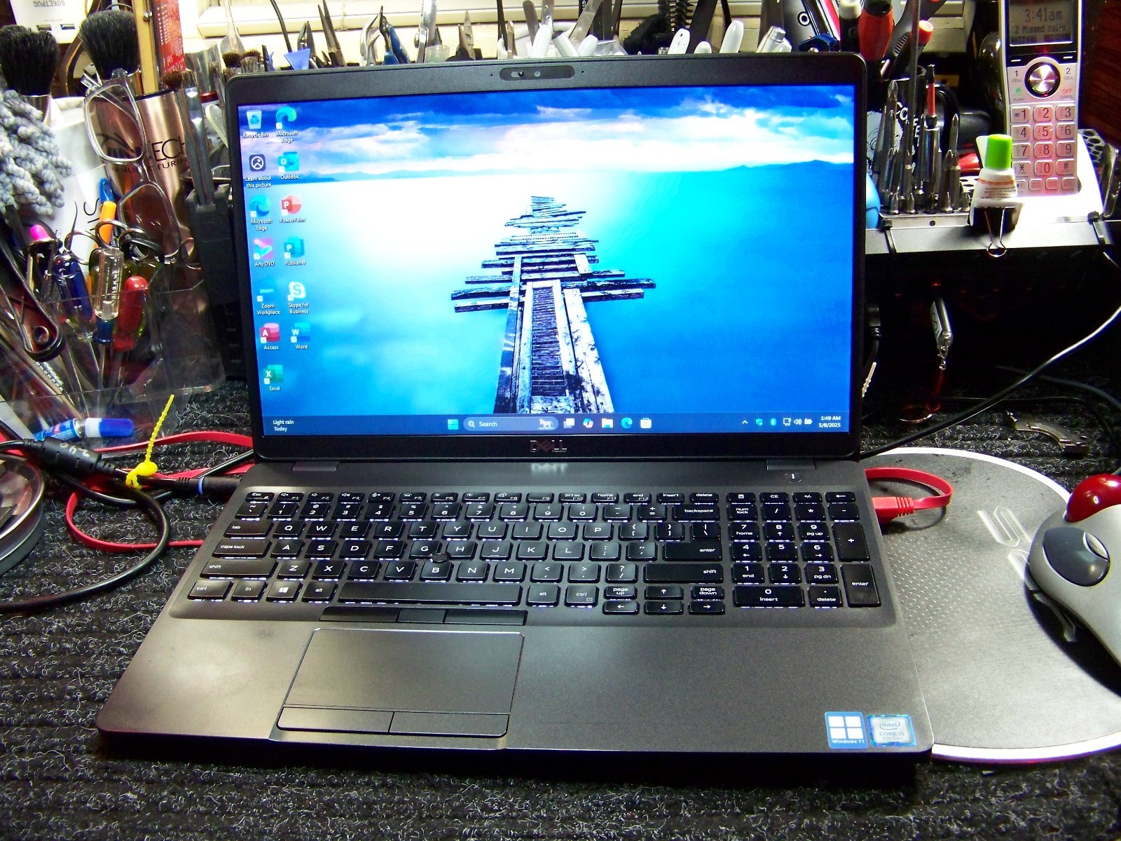 Dell 5500_Windows 11 PRO💻New 2TB SSD_24GB💻Webcam💥Backlit 💥+ Office 2024 PRO
