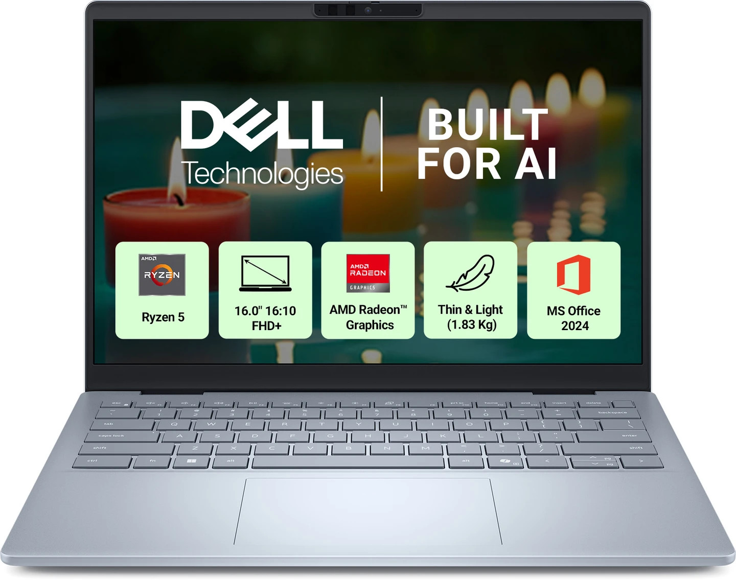 DELL 16 14 Microsoft Office Home 2024 (16 GB/512 GB SSD/Windows 11 Home)DB16255