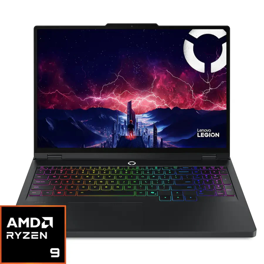 Lenovo Legion Pro 5 16″ 2.5K AMD Ryzen 9 8945HX 16GB RAM 1TB RTX 5060 83LT000EUS