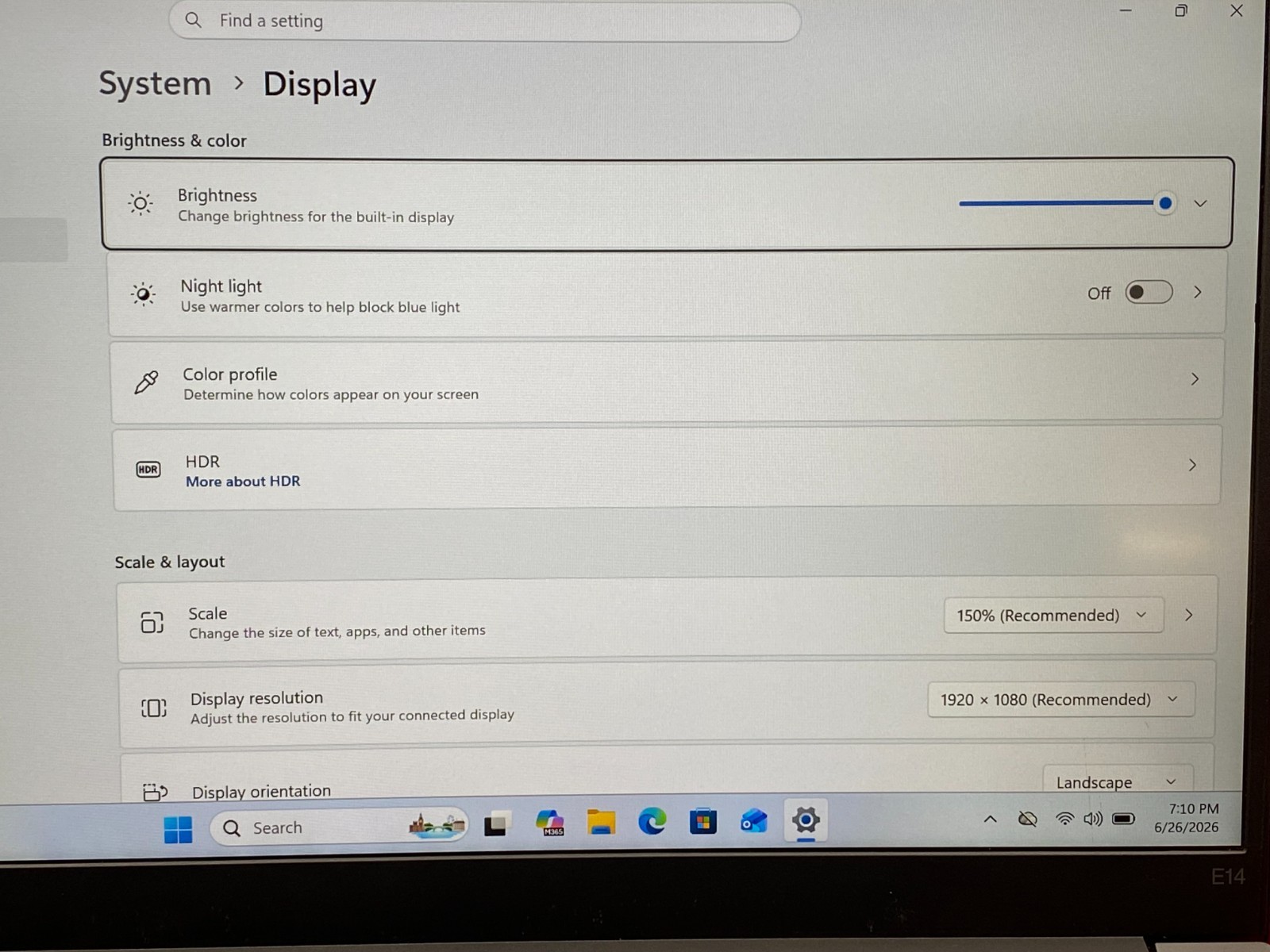 LENOVO THINKPAD E14 GEN 2 AMD RYZEN 5 4500U 8GB RAM 256GB SSD WIN 11 BATTERY 80%