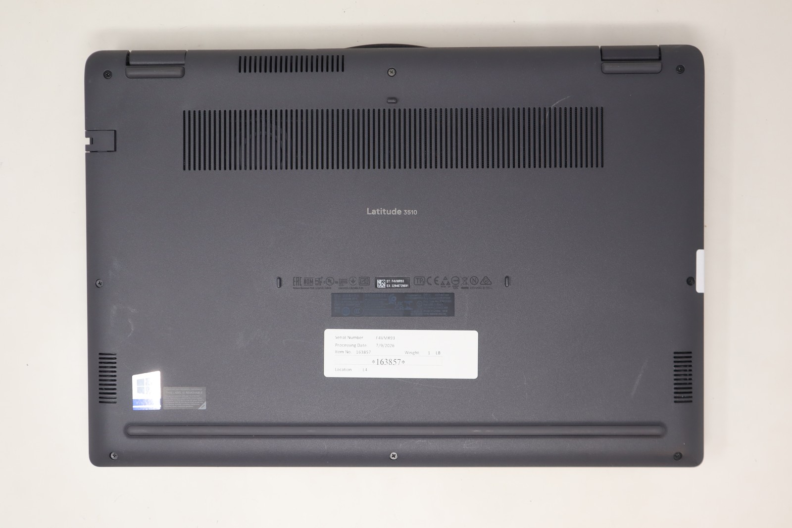 Dell Latitude 3510 Laptop 10th Gen Intel i5 8GB RAM 512GB NVMe Win 11 Pro