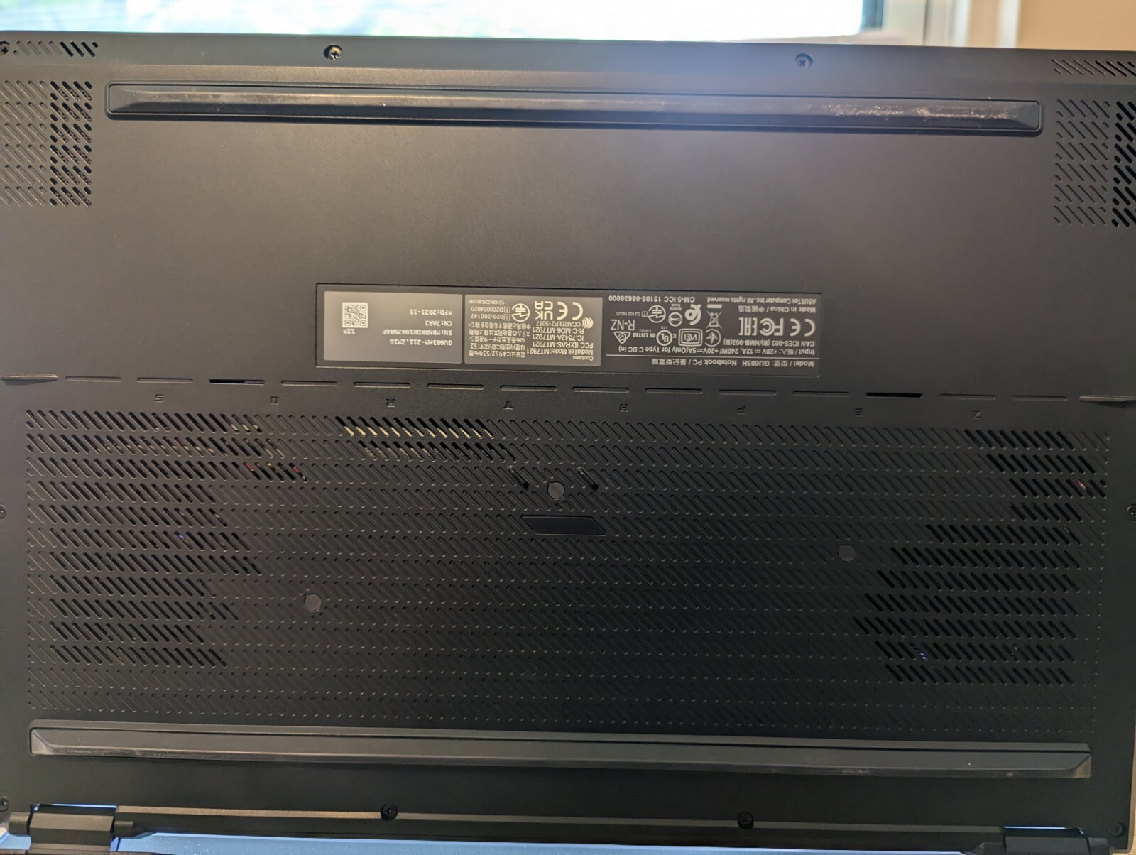 Asus ROG Zephyrus M16 165HZ 165Hz 16″ 2K 2.5GHz i9-11900H 16GB 1TB – RTX 3060