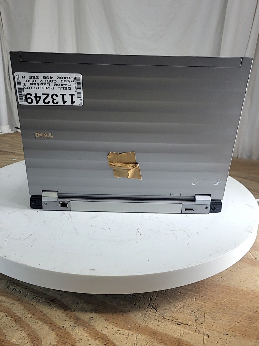 DELL PRECISION M4400 Laptop Intel CORE2 DUO P8400 4GB SEE NOTES