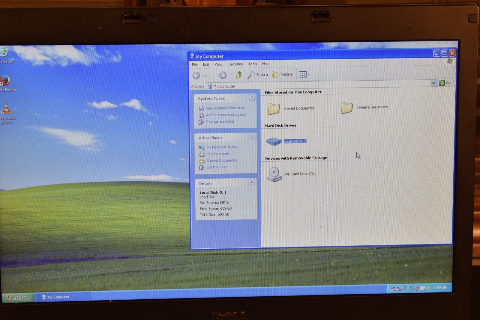 Dell Latitude E6510 Core i5-520M 3GB 750GB HD NVidia 3100M Windows XP Pro 32-bit