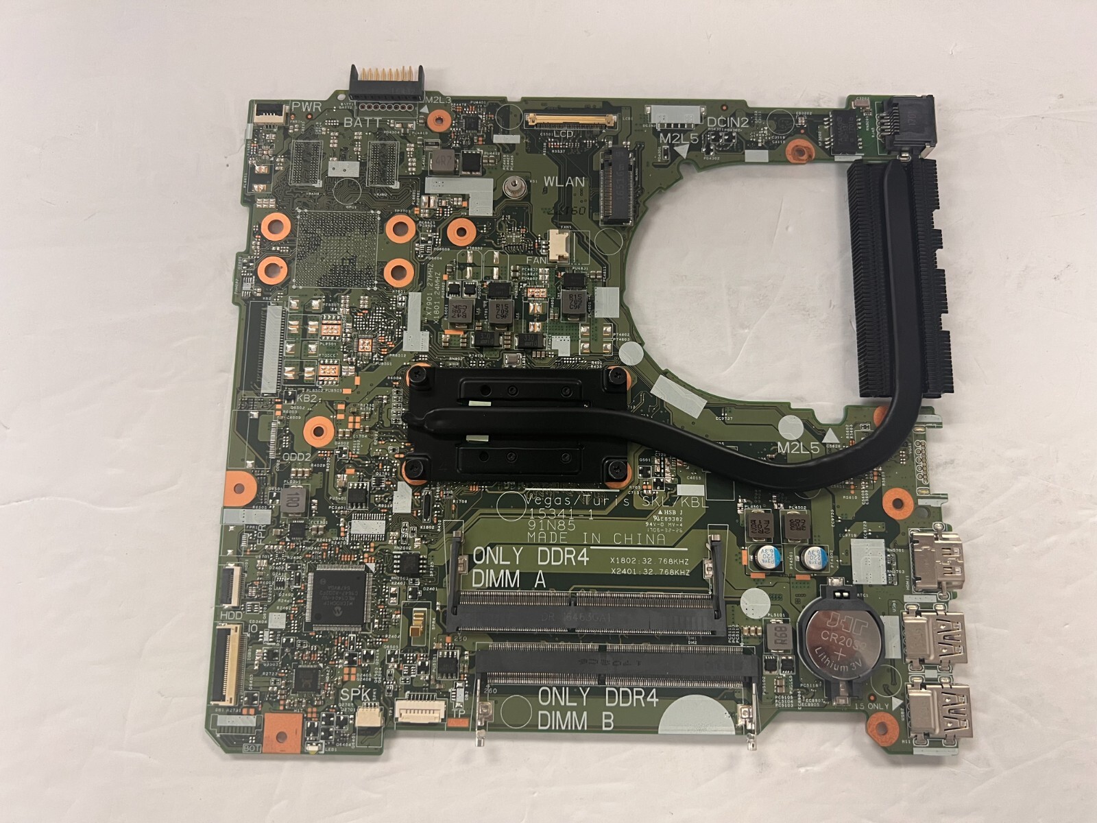 DelI 3567-3380BLK-PUS Intel i3-7100U Motherboard (0RY2Y1）