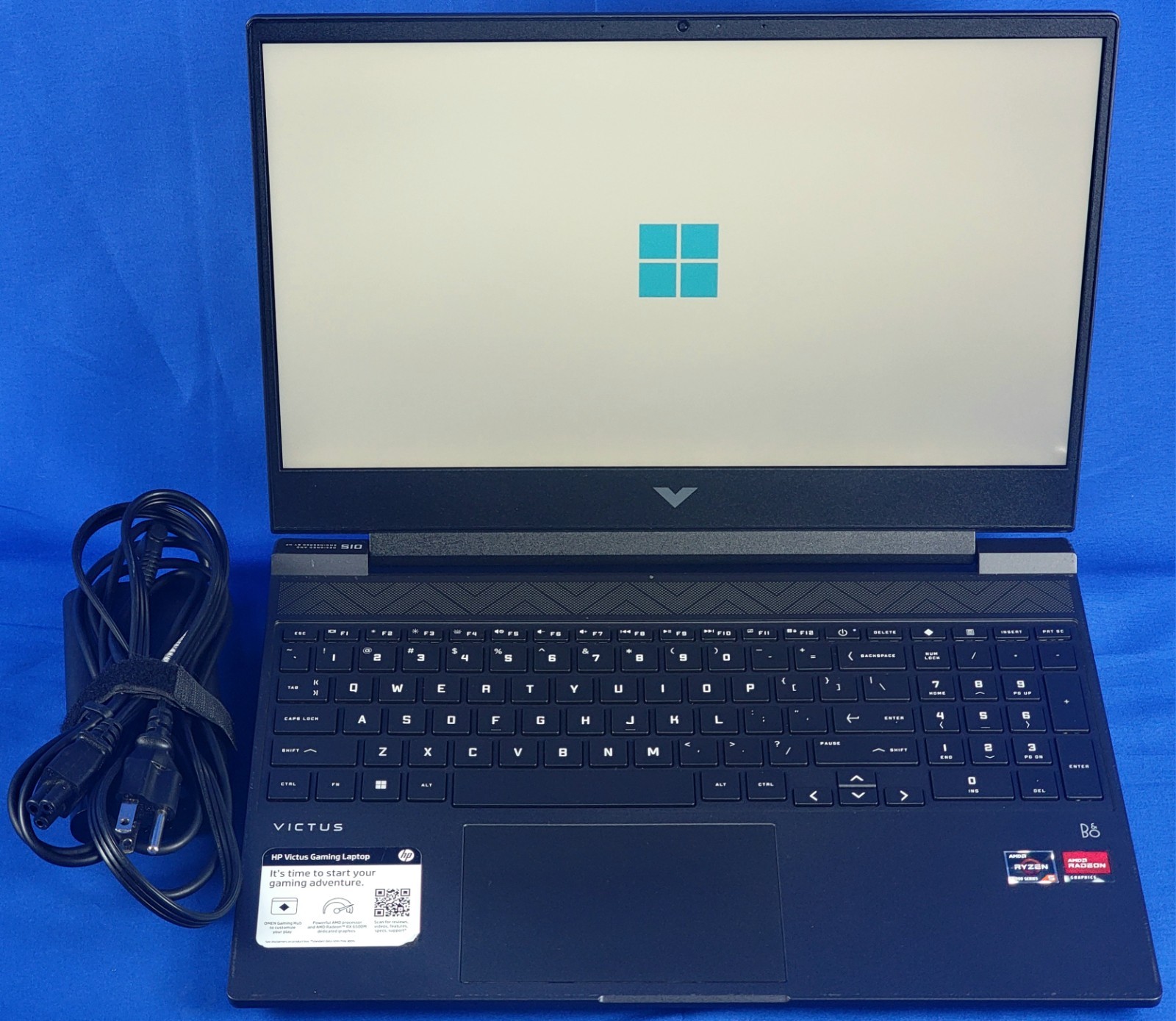 HP Victus Gaming Laptop 15-fb0015nr, Ryzen 5 5600H, 8GB RAM, 512GB SSD, Win 11