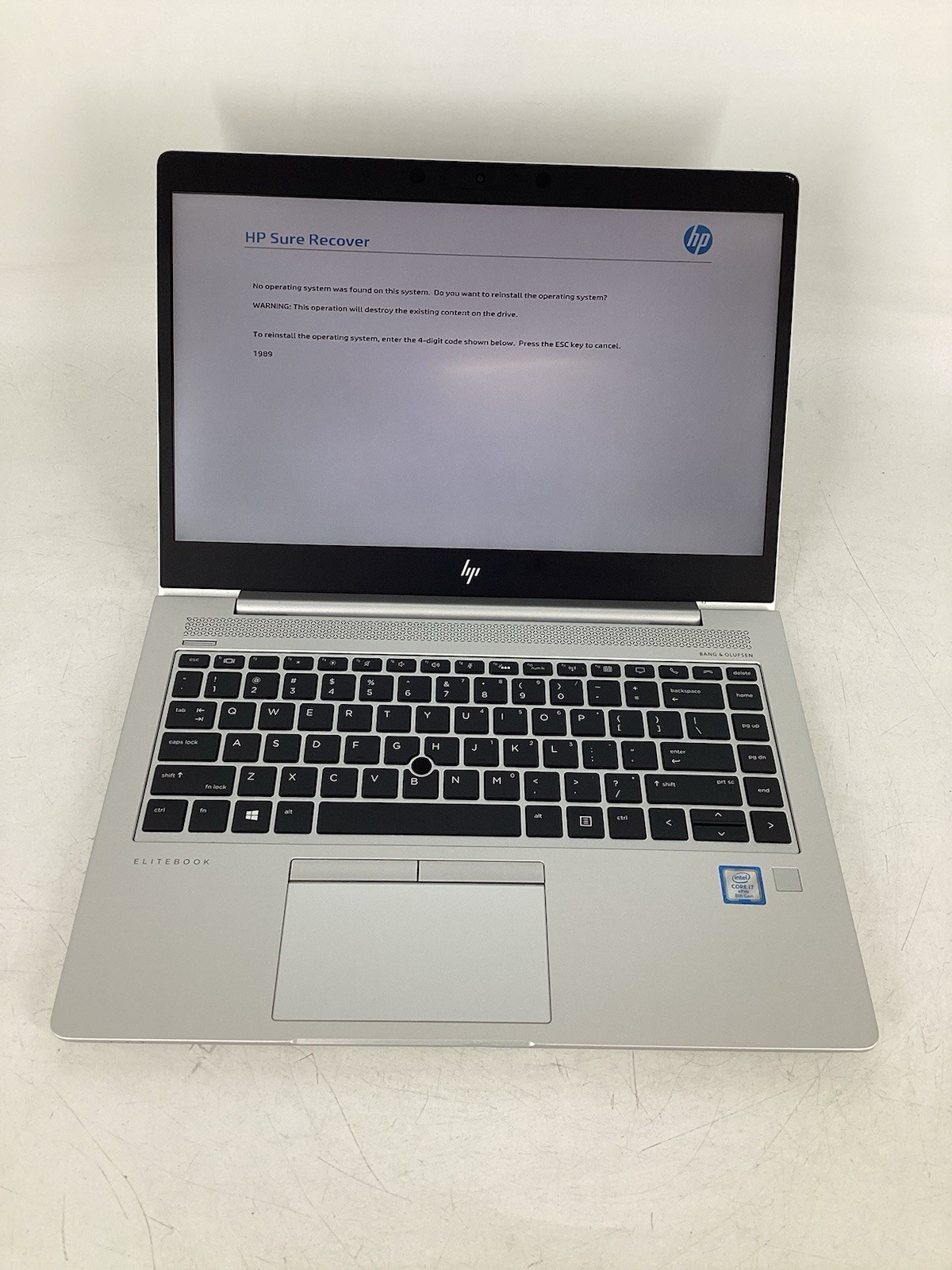 HP EliteBook 840 G6 14″ (i7-8665U @1.90GHz, 8GB RAM 256GB NVMe No OS) No AC