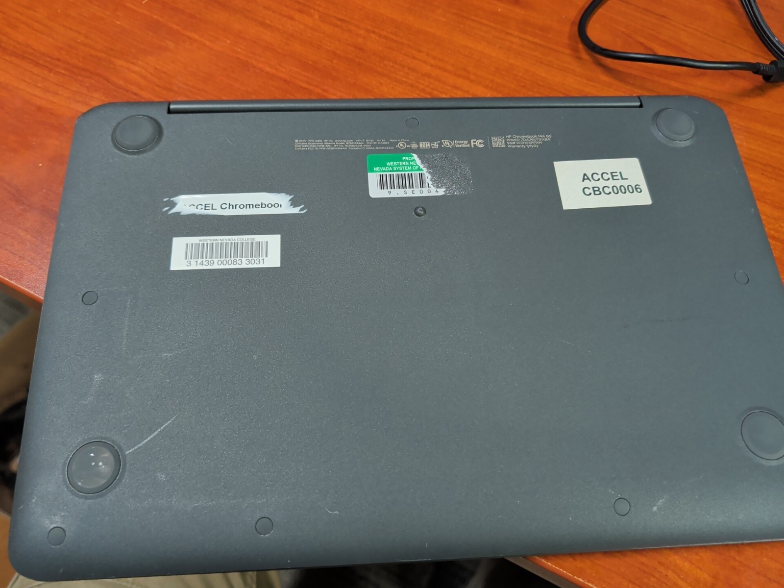 Lot Of 3 Chromebooks! 2 -HP 14A 4GB 32GB, 1 HP 14A G5 And 1 Dell 11 3189 *Parts